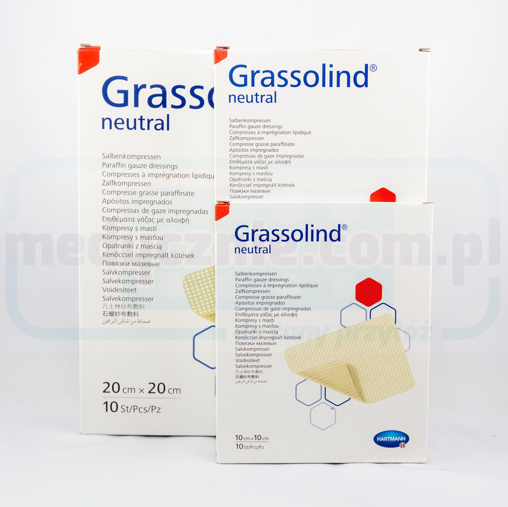 Пов'язка для опіків Grassolind 10*20см 1шт